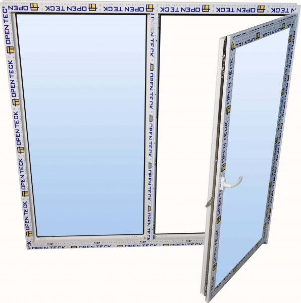 Окно поворотно-откидное OpenTeck DE-LUX 60 1200x1400 мм правое 
