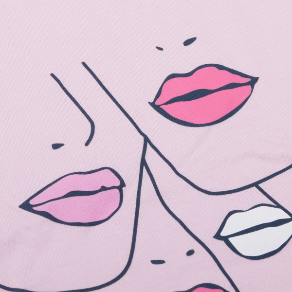 Комплект женский Роза р. 2XL светло-сиреневый 