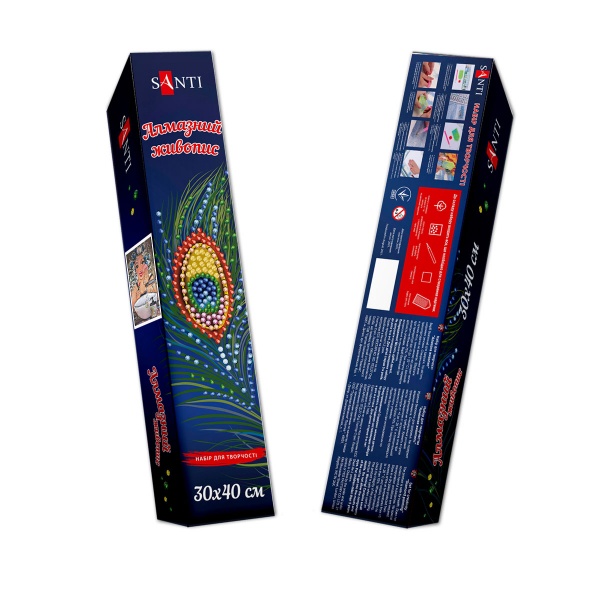 Картина стразами Красуня 30x40 см 954044 Santi 