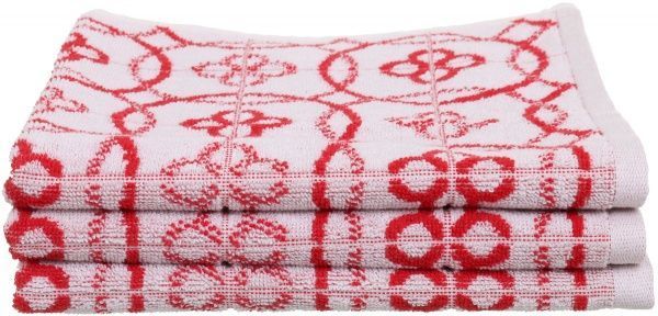 Рушник кухонний Bhali 50x50 см Lasa бежевий із коричневим 