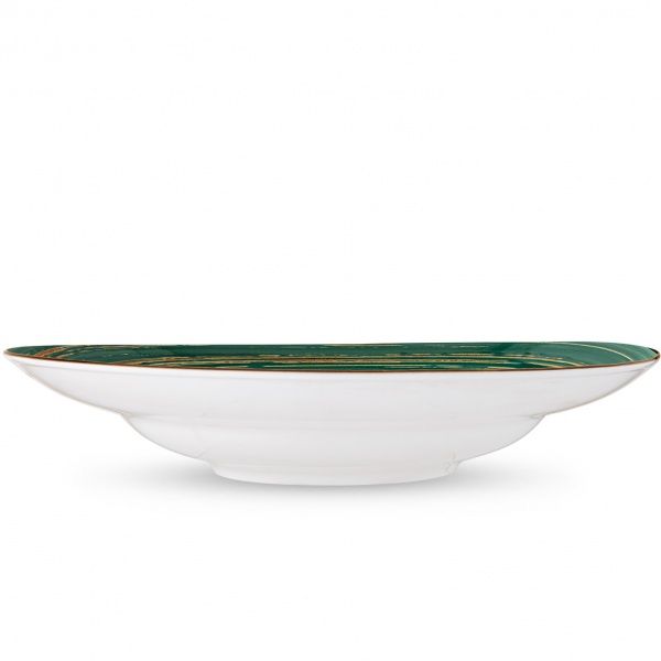 Тарелка глубокая Spiral Green 28,5 см 500 мл WL-669528/A Wilmax