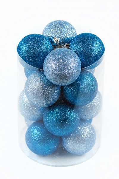 Набор елочных шаров 9477 d145 мм 21,5 см 16 шт./уп. 