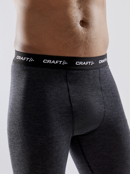 Комплект термобелья Craft CORE WOOL MERINO SET M 1909711-998000 р.XL черный меланж