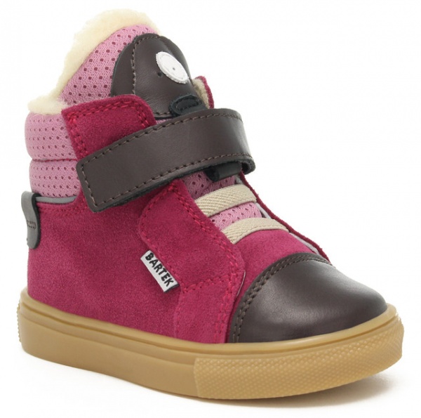 Ботинки для девочек BARTEK 11578003 р.21 розовый 