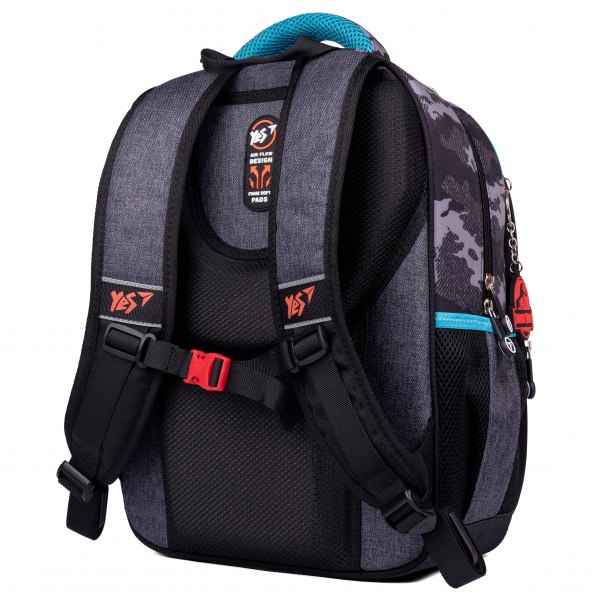 Ранец полукаркасный YES Jurassic world S-40 Jurassic World черный