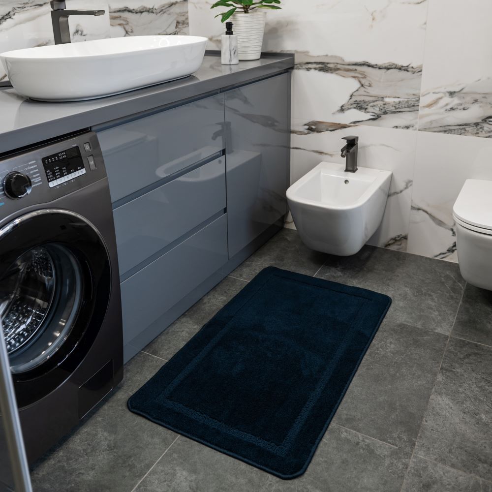 Набор ковриков Dariana STANDARD 57x100+57x50 темно-синий