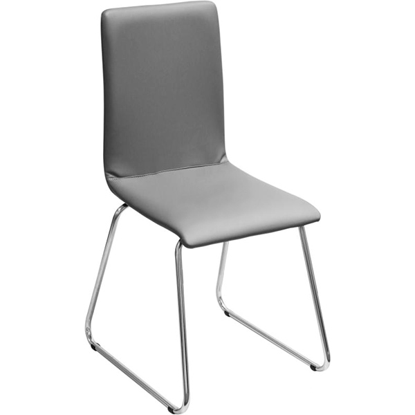 Стул обеденный Nowy Styl Sofi CFS chrome хром/серый