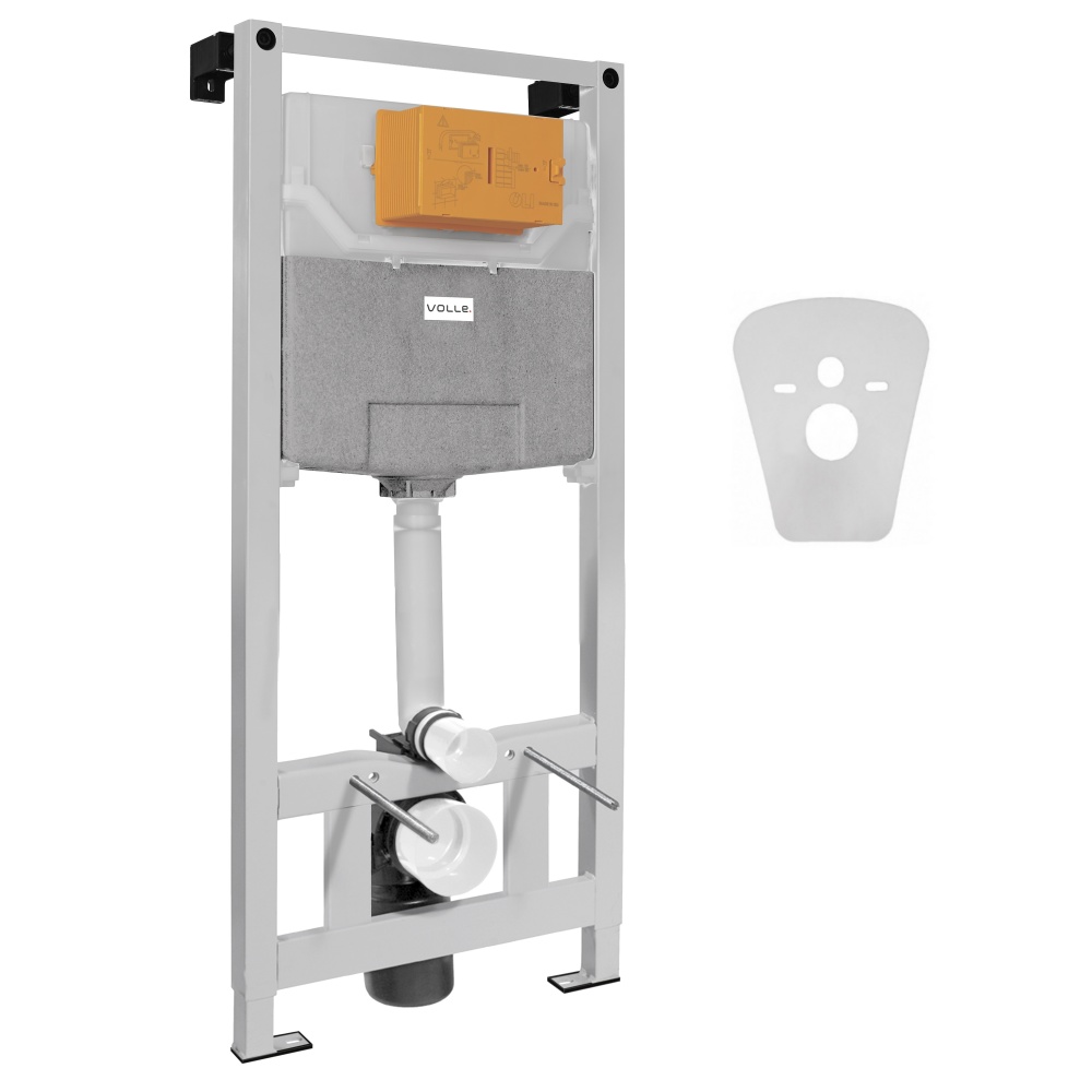 Инсталляция для унитаза VOLLE MASTER NEO (пневматическая) для подвесного унитаза