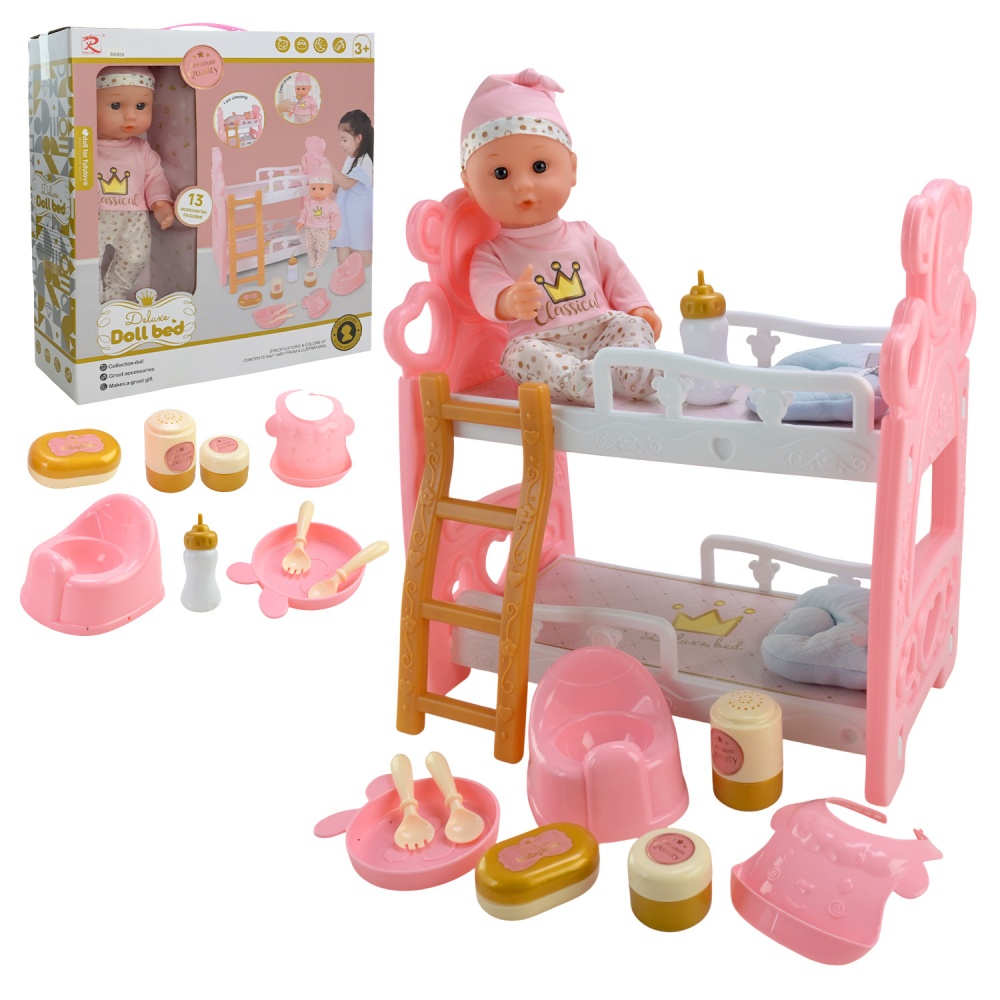 Ігровий набір Shantou Пупс в одязі з аксесуарами 85830