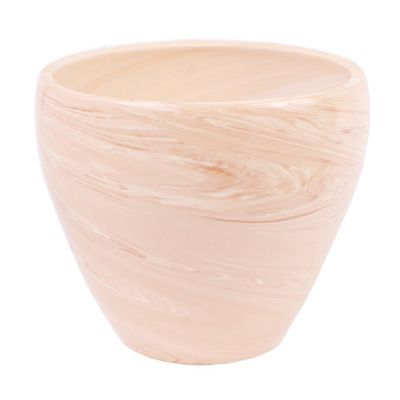 Горшок Borralheira 7CRF19 мраморный с глазурью