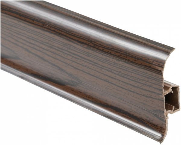 Плинтус ПВХ Novart венге 20х60х2500 мм 