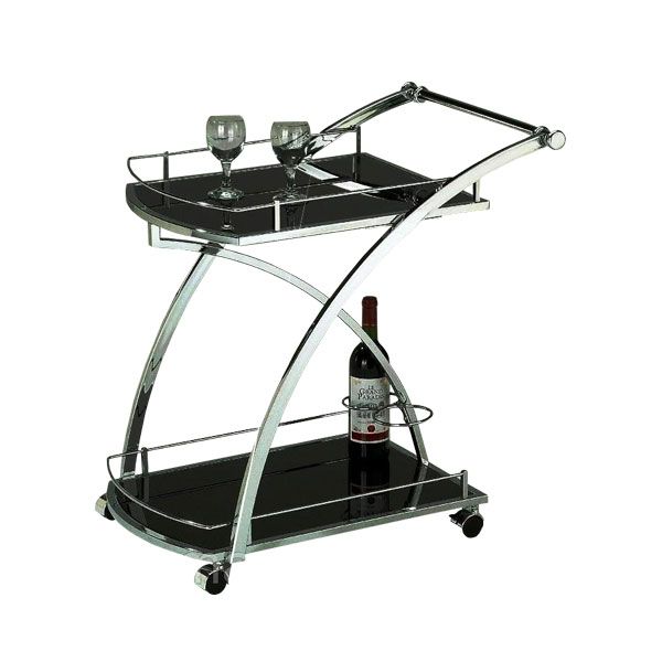 Столик сервировочный W-43 стеклянный