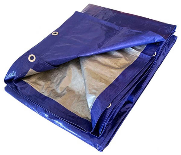 Тент Agreen 120 г/кв м, 5x6 м синий