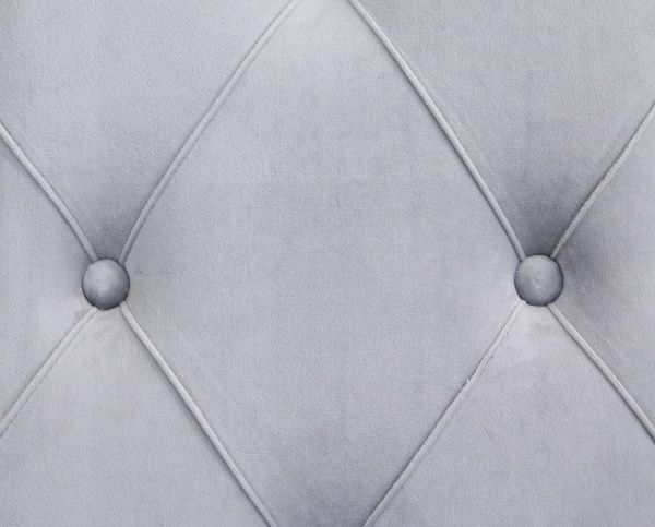 Банкетка 90х40х45 см сіра 