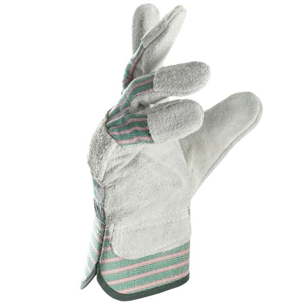 Перчатки сварщика Compass S-032 темно-зеленые