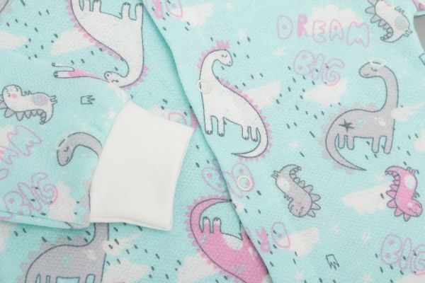 Боди Фламинго ясельный р.68 ментол 427-307 