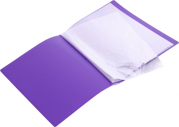 Папка А4 с 10 файлами фиолетовый UP! (Underprice)