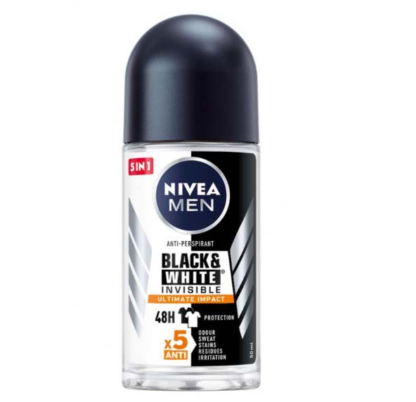 Дезодорант Nivea шариковый Чорное и Белое ULTIMATE IMPACT 50 мл