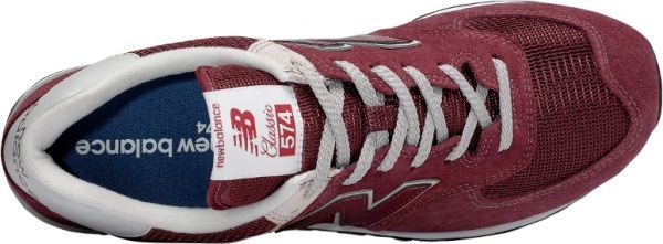 Кроссовки New Balance ML574EGB р.9 бордовый