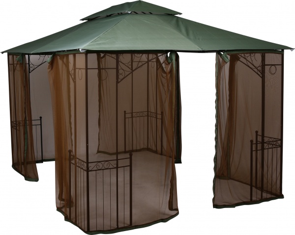 Павильон садовый UBC Group DU169 с москитной сеткой 3х4 5615