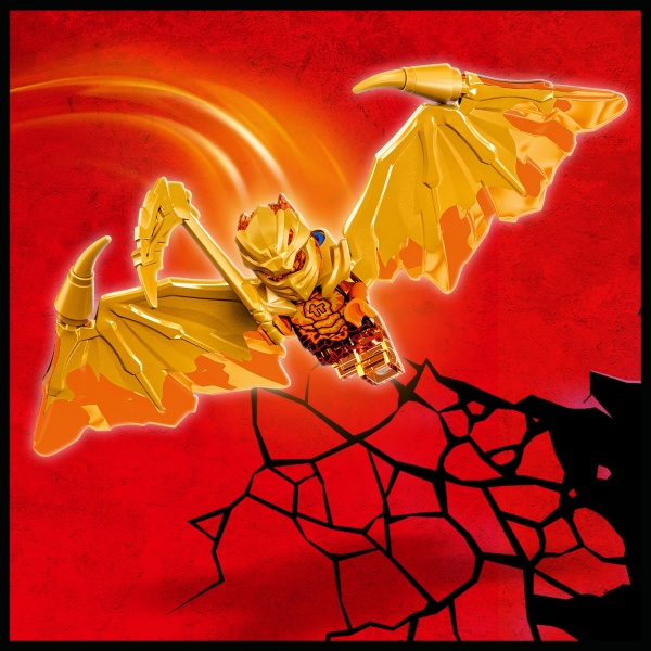 Конструктор LEGO NINJAGO Літак Золотого дракона Зейна 71770