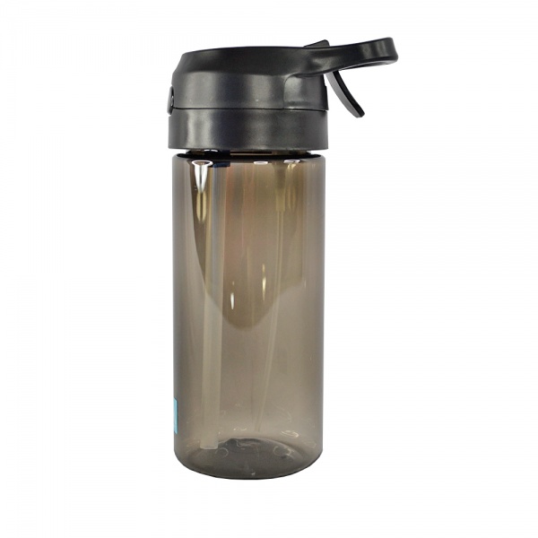 Пляшка Bright 440 мл чорний Line Art