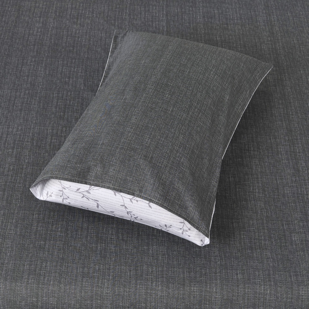 Комплект постільної білизни Marmaris 2 сірий із білим La Nuit