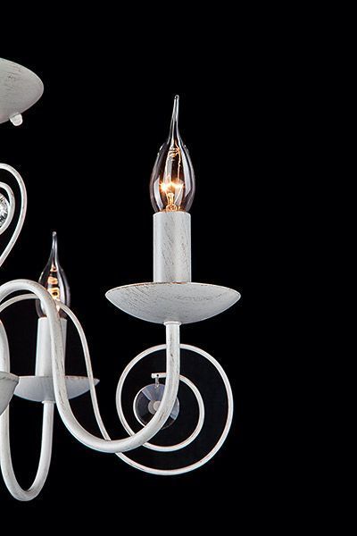 Люстра підвісна Strotskis Tomas 3x60 Вт E14 біло-золотистий 60018/3 