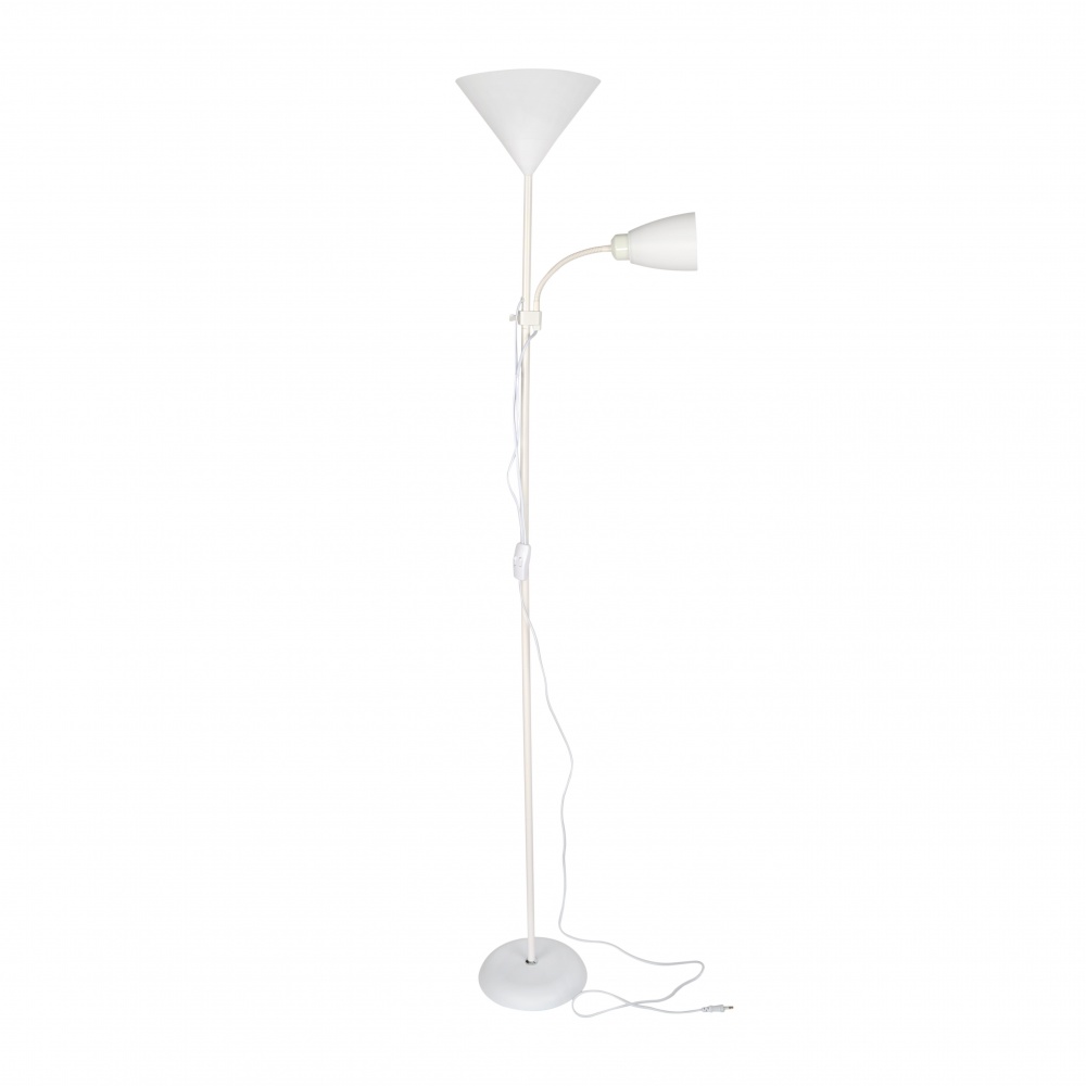 Торшер Berger 1050-FL-2 White 40 Вт Е27 1050-FL-2 White