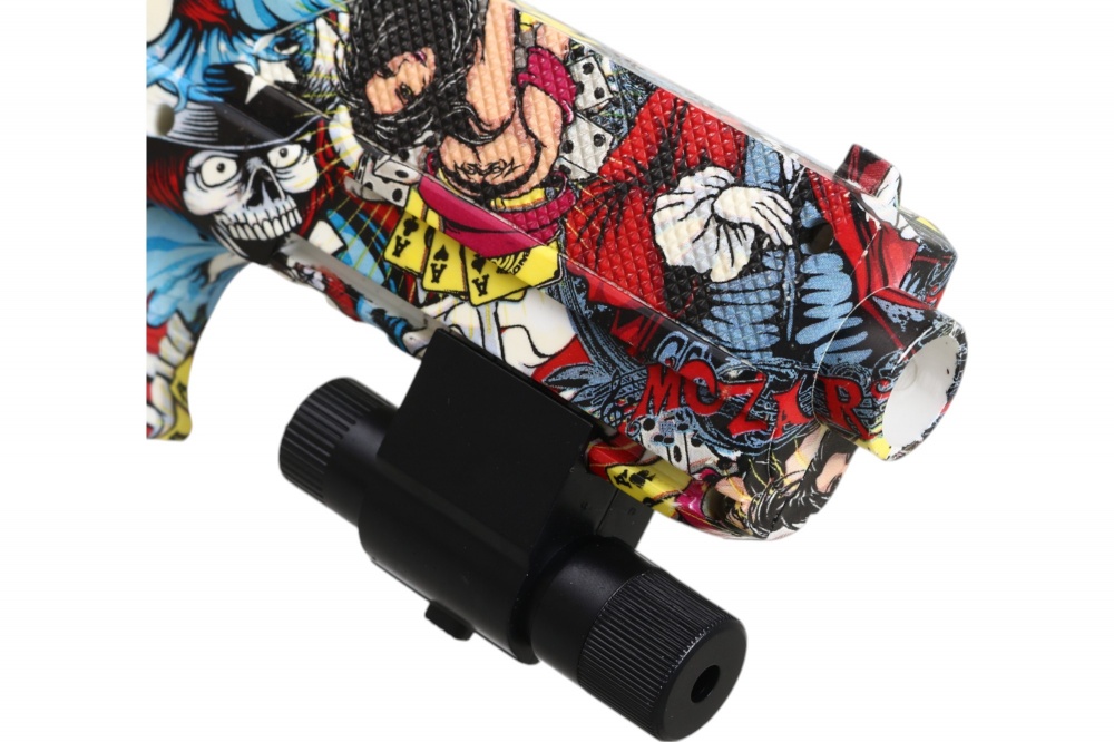 Оружие игрушечное XINCHEN TOYS Пистолет Glock А 7-8 мм с инфракрасным прицелом BOP1447156