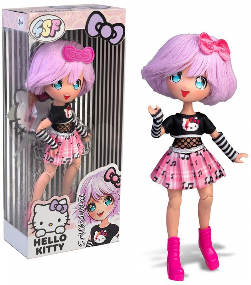 Кукла 4SF Manga Dolls серии Hello Kitty Тедди Рок HKTF0100