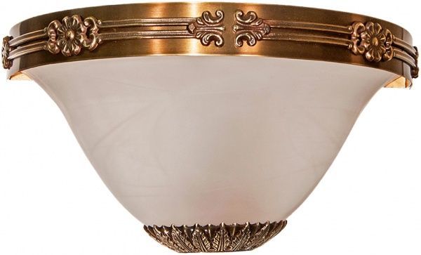 Бра Фабрика Світла АФІНИ 1x60 Вт E27 бронзовий 014,1,05/2 