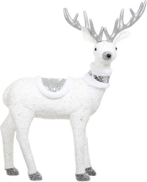 Декоративная фигура Олень блестящий RS1D1760 80 см 