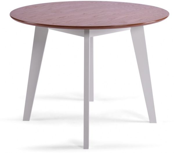 Стол обеденный Pavlik Марс дуб натуральный/белый 