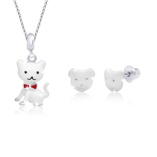 Кулон UMa&UMi Котик белый