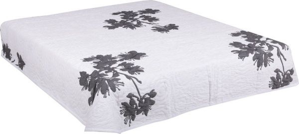 Покрывало Atica 235x270 см Manterol серый 