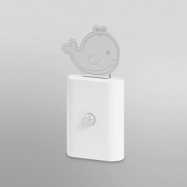 Ночник Ledvance Nightlux с датчиком движения LED 0,2 Вт белый CARTOON SEN 840 WT 