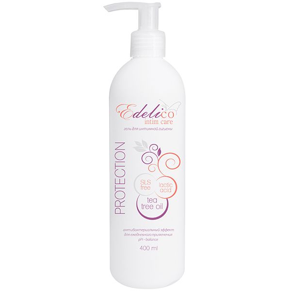 Гель для інтимної гігієни Edelico intim care антибактеріальний 400 мл