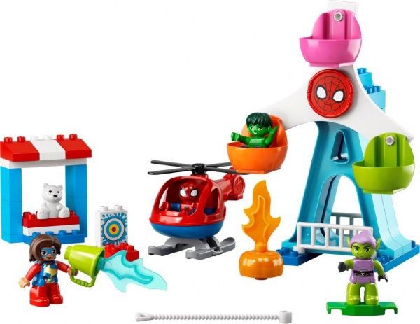 Конструктор LEGO DUPLO Людина-Павук і друзі: Пригоди на ярмарку 10963
