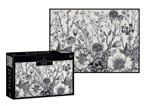 Пазл InterDRUK 1000 Flowers 1 326188