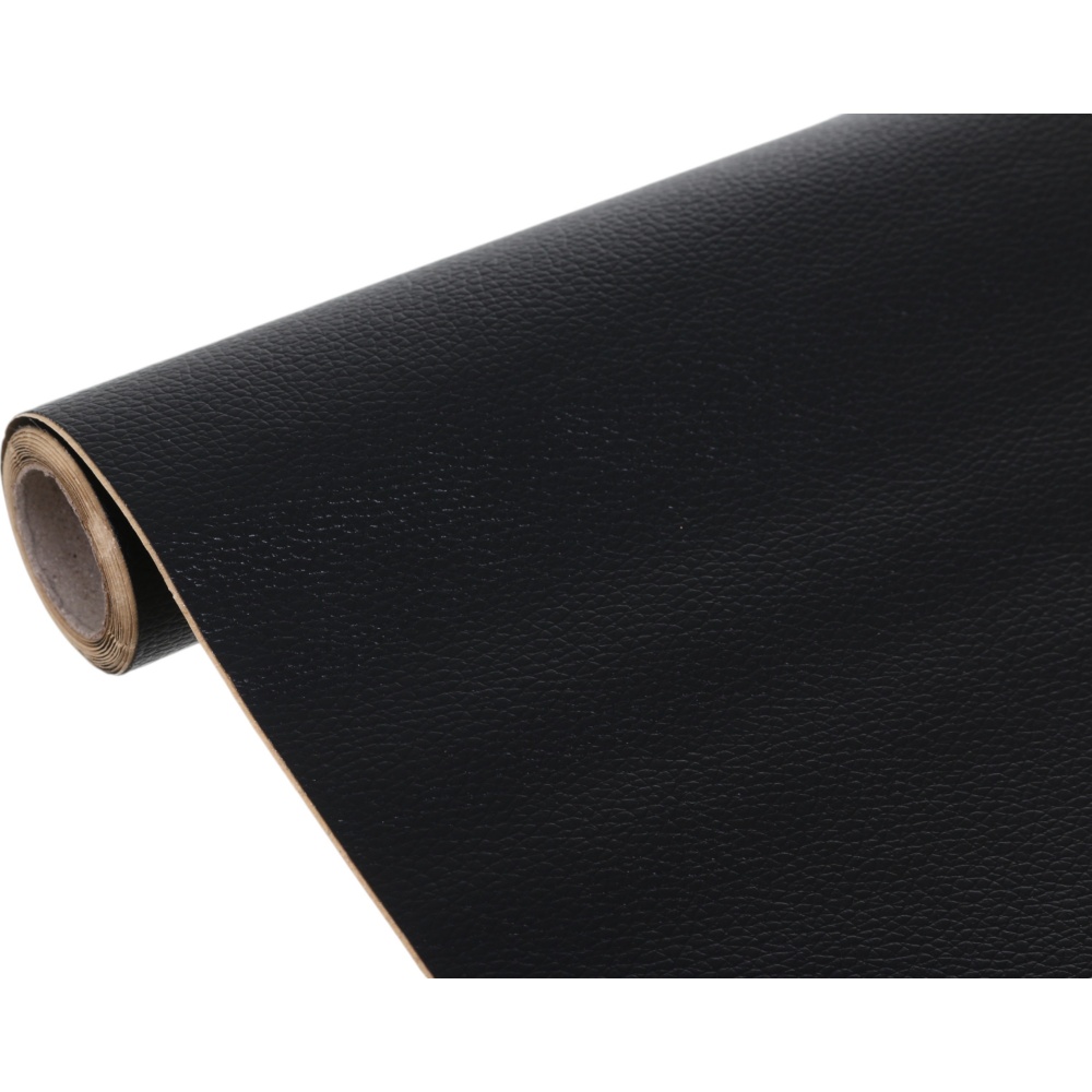 Самоклеющаяся экокожа Vivendi черная 0,5x1,35 м