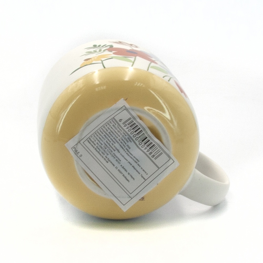 Чашка Milika Clovera Yellow 390 мл M0520-GB722-SU3250C