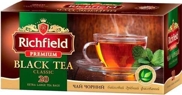 Чай черный Richfield 20 шт. (2433) 