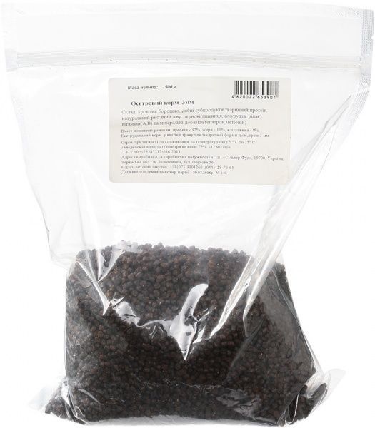 Корм осетровый 500 г