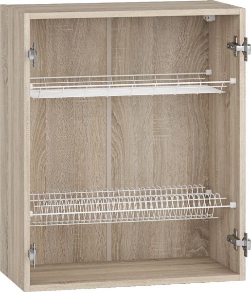 Шкаф верхний Грейд под сушилку (стандарт) 600x720x300 мм дуб сонома 