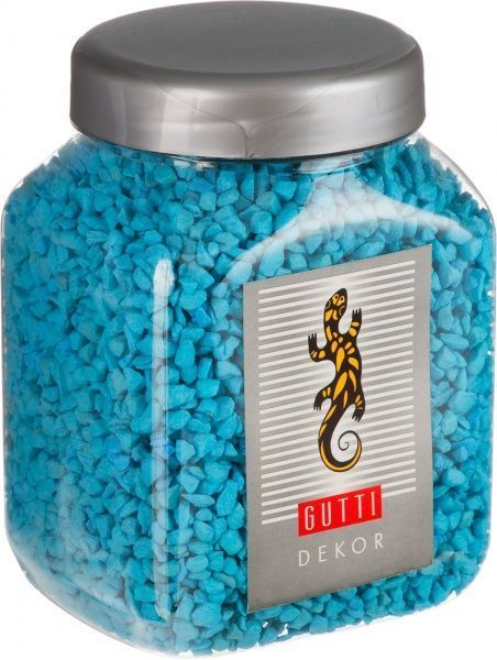Песок декоративный Gutti Fluoblue 800 г 1