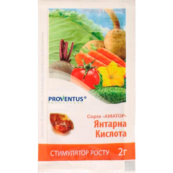 Мікродобриво Proventus Янтарна кислота 2 г