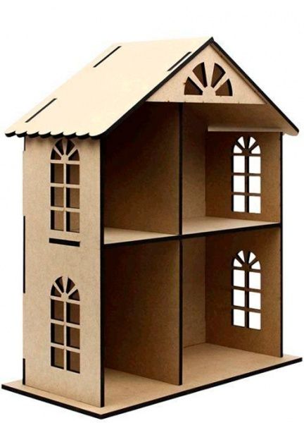 Заготовка Кукольный домик двухэтажный Rosa Talent 