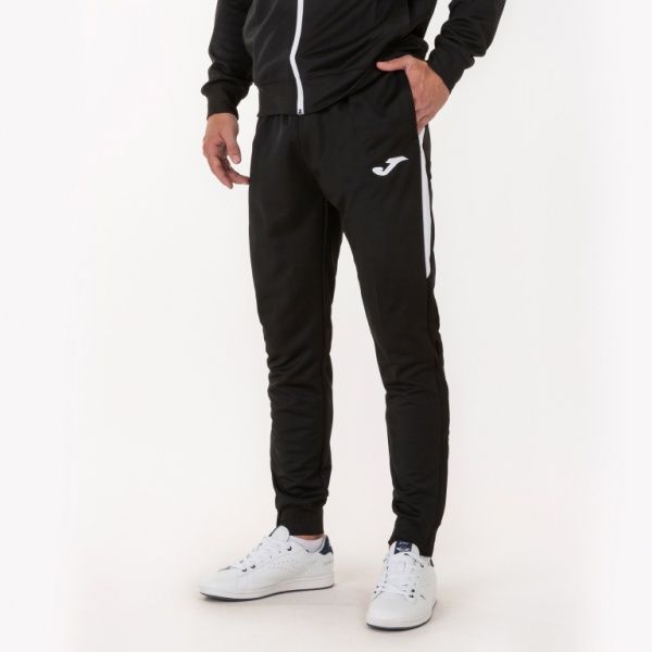 Спортивный костюм Joma TRACKSUIT CHAMPIONSHIP V BLACK-WHITE 101267.102 р. XS черныйбелый