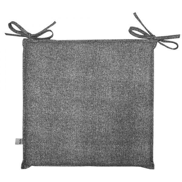 Подушка на стілець ORO сіра 40x40 см La Nuit